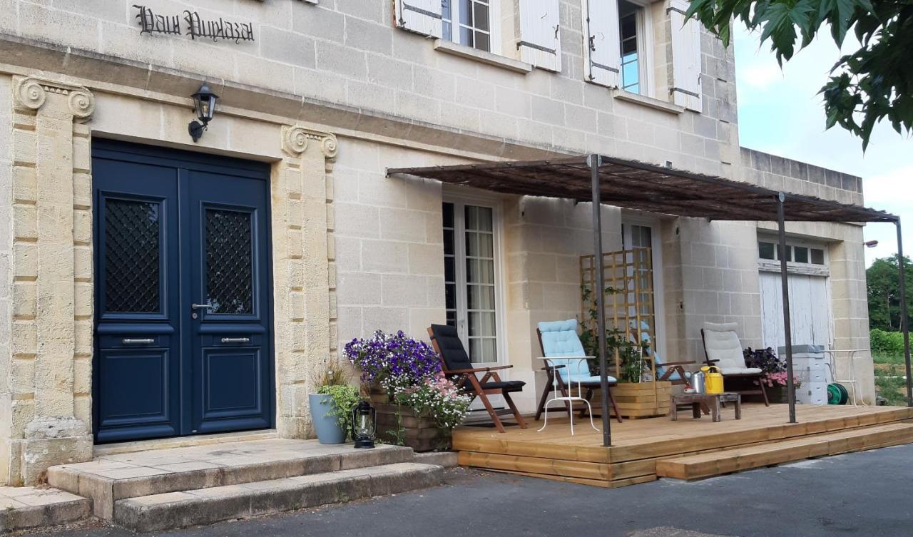 Bed and Breakfast A L'Ombre De La Treille -Proche Saint-Emilion Zewnętrze zdjęcie