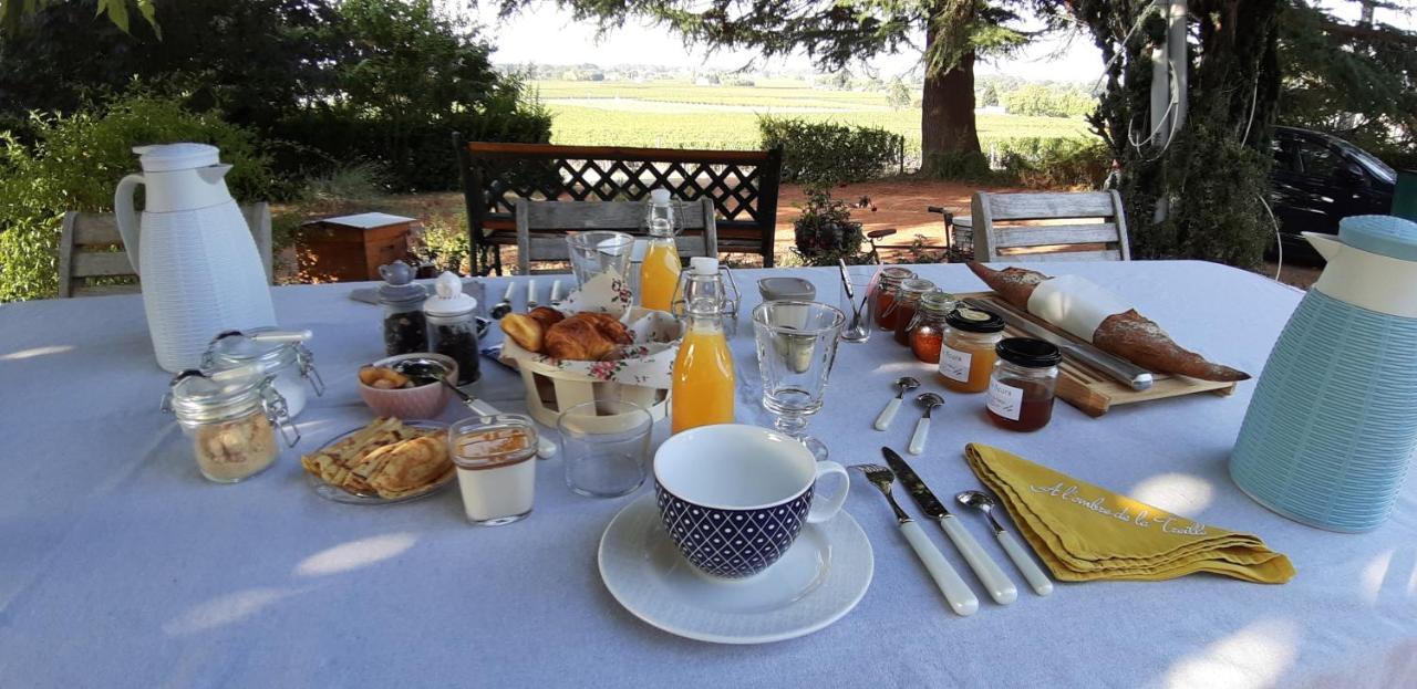 Bed and Breakfast A L'Ombre De La Treille -Proche Saint-Emilion Zewnętrze zdjęcie